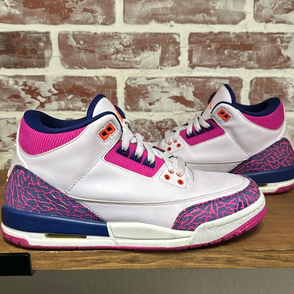 Air Jordan Nike 3 Retro 2019 Youth Sz7Y - Picture 2 of 11